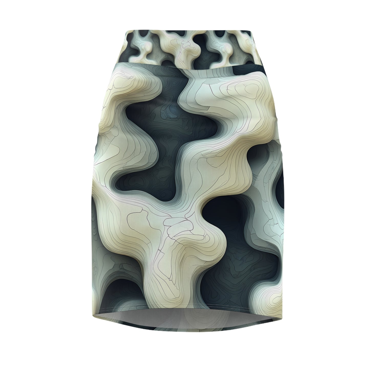 Remarkable Abstract Pattern | Women's Pencil Skirt (AOP)