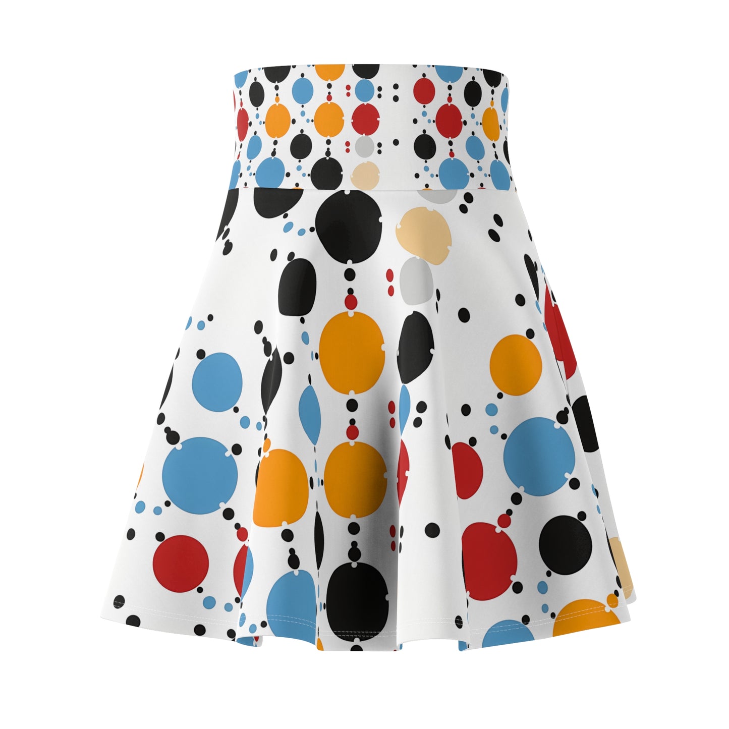 Polka Dots | Women's Skater Skirt (AOP)