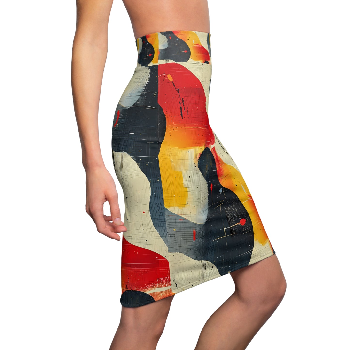 Stunning Abstract Pattern | Women's Pencil Skirt (AOP)