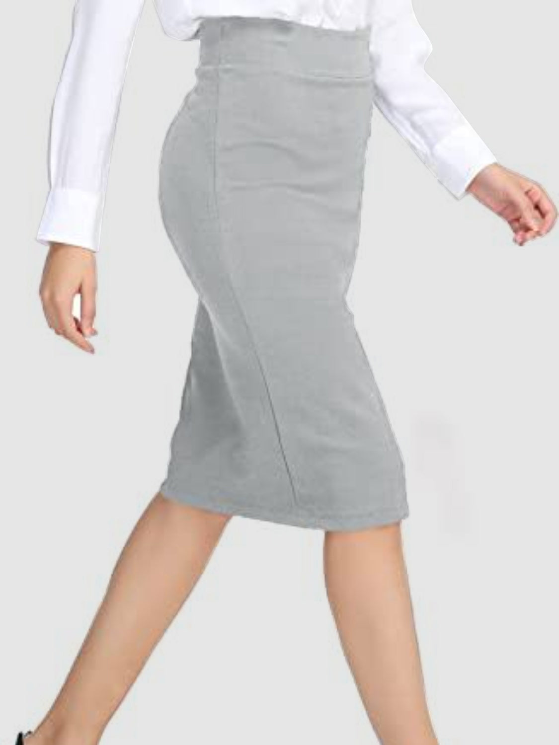 High Waist Wrap Skirt