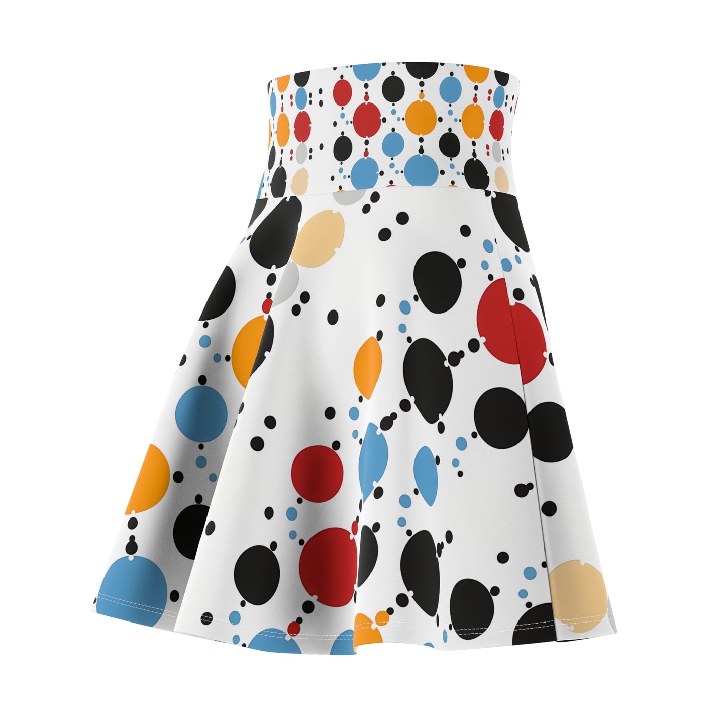 Polka Dots | Women's Skater Skirt (AOP)