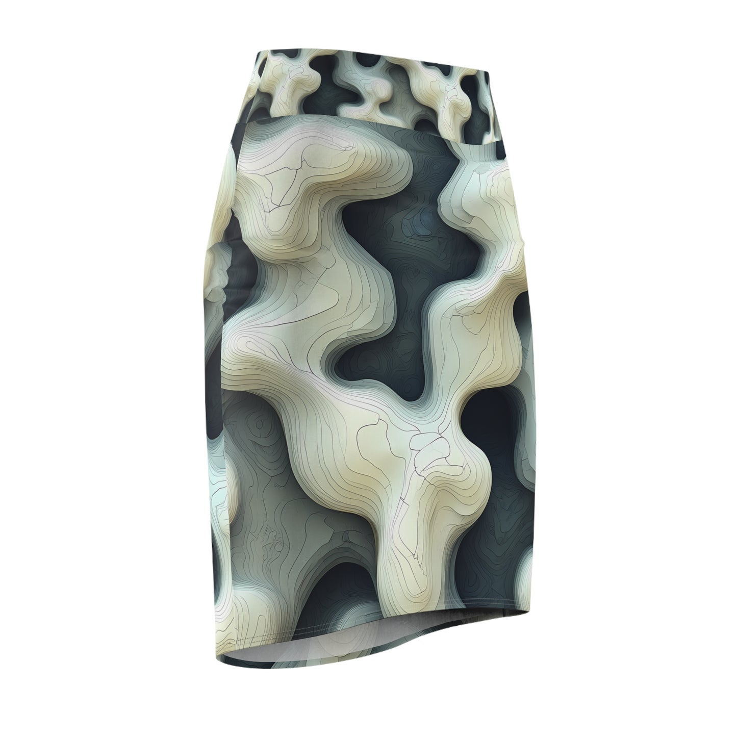 Remarkable Abstract Pattern | Women's Pencil Skirt (AOP)